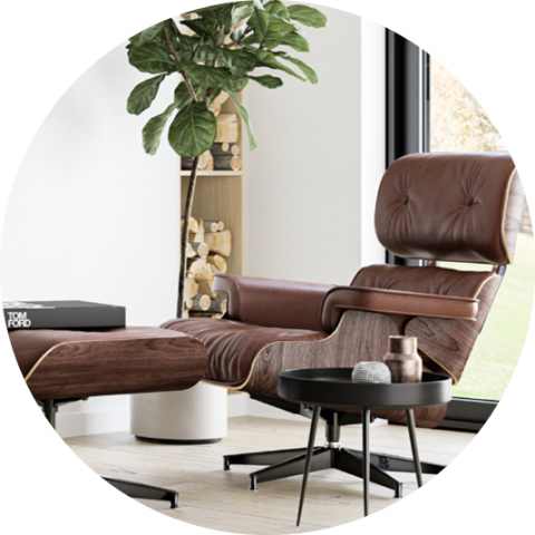 Openhaardombouw met houten nis